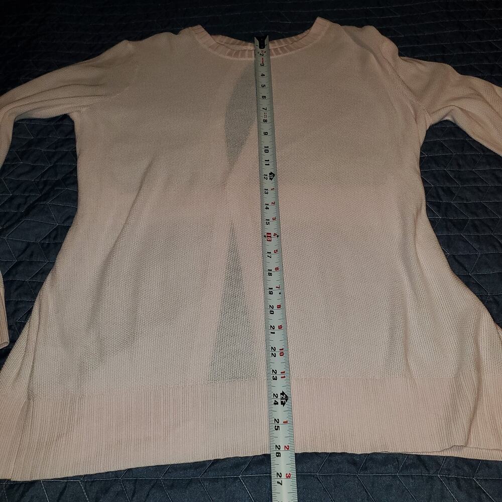 NEW Lululemon Sz 10 Sincerely Yours Sweater Cashlu Cashmere Open Back Pink Glow - Picture 12 of 12